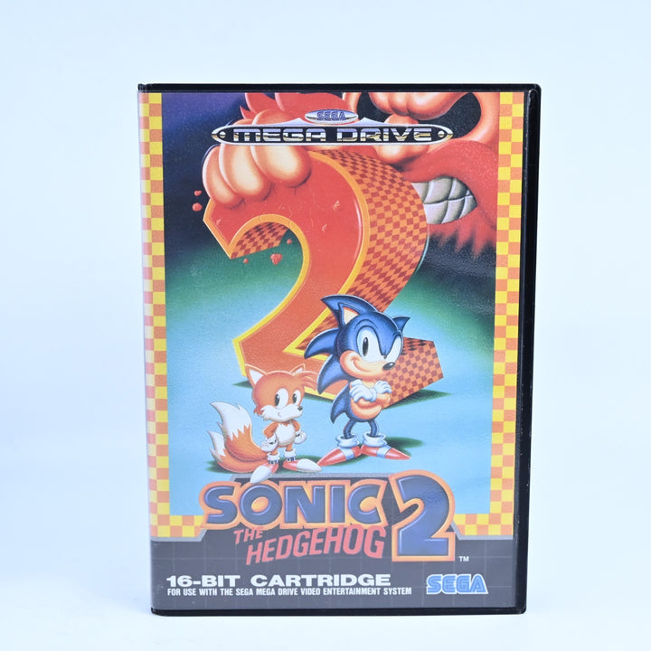 Sonic The Hedgehog 2 - Sega Mega Drive Game + Manual - PAL - FREE POST!