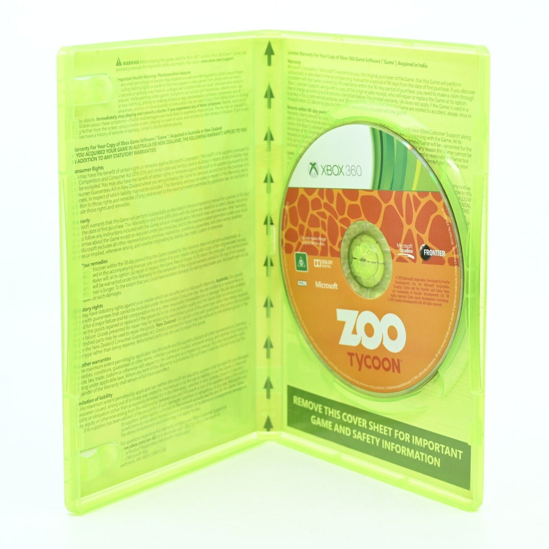 Zoo Tycoon - Xbox 360 Game - PAL - No Manual - MINT DISC!