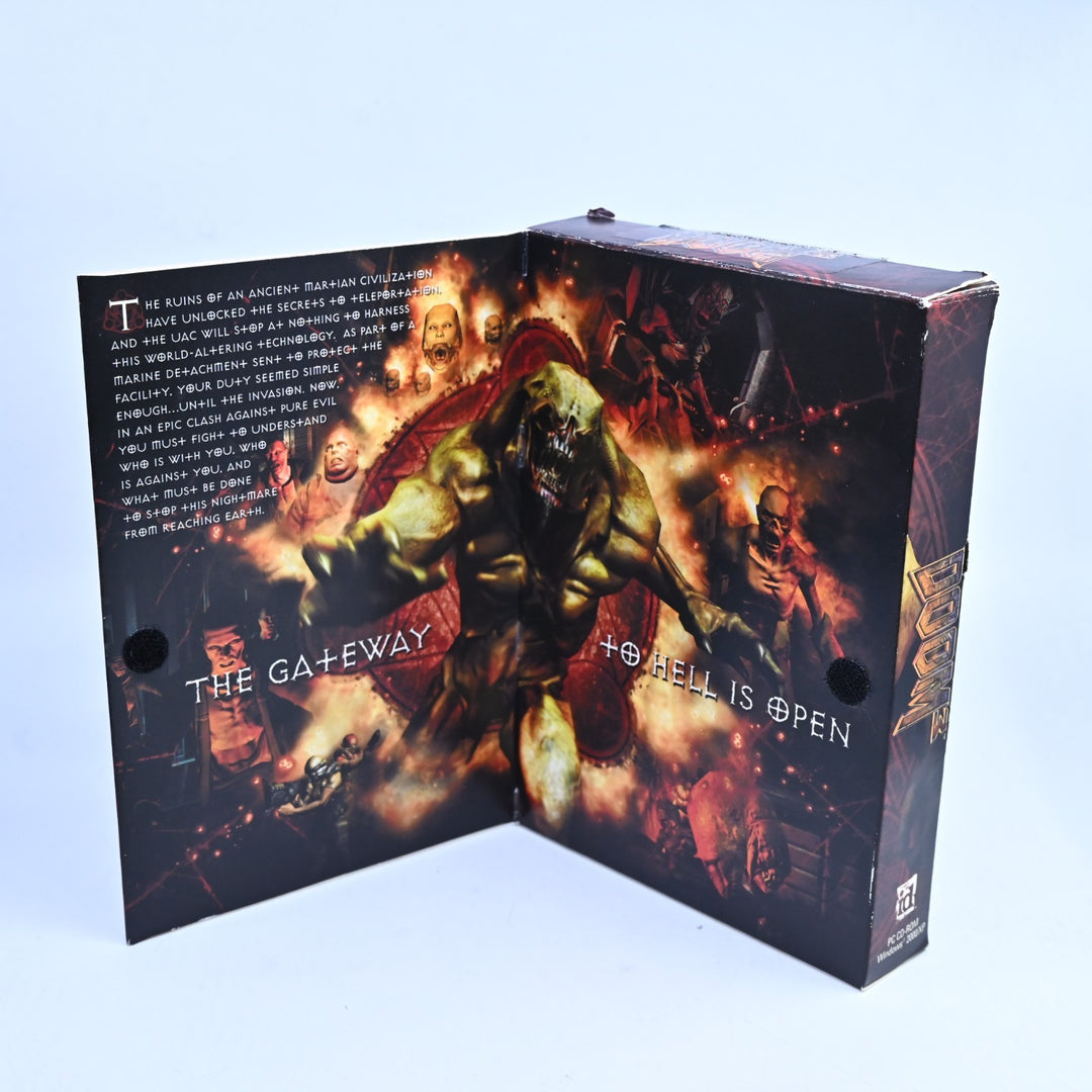 Doom 3 + Resurrection of Evil Expansion Pack - Big Boxes - Id Software - PC Game