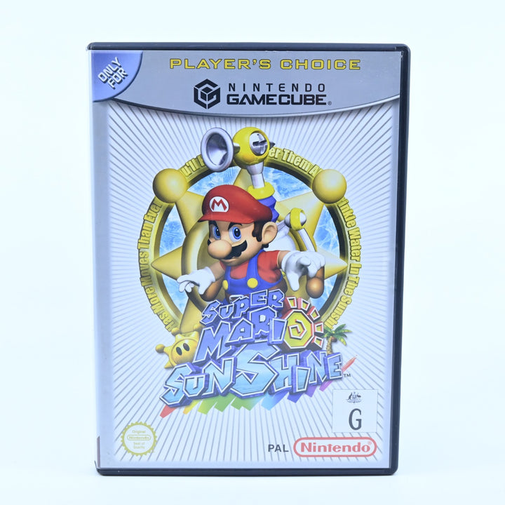 Super Mario Sunshine - Nintendo Gamecube Game + Manual - PAL - FREE POST!