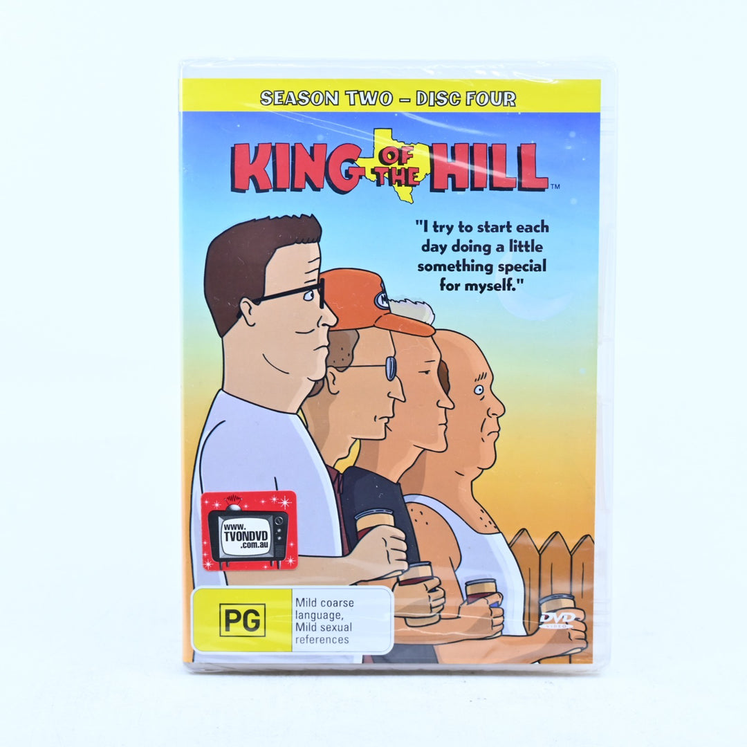 SEALED! King of the Hill - Season Two Disc 4 - Region 4 - DVD