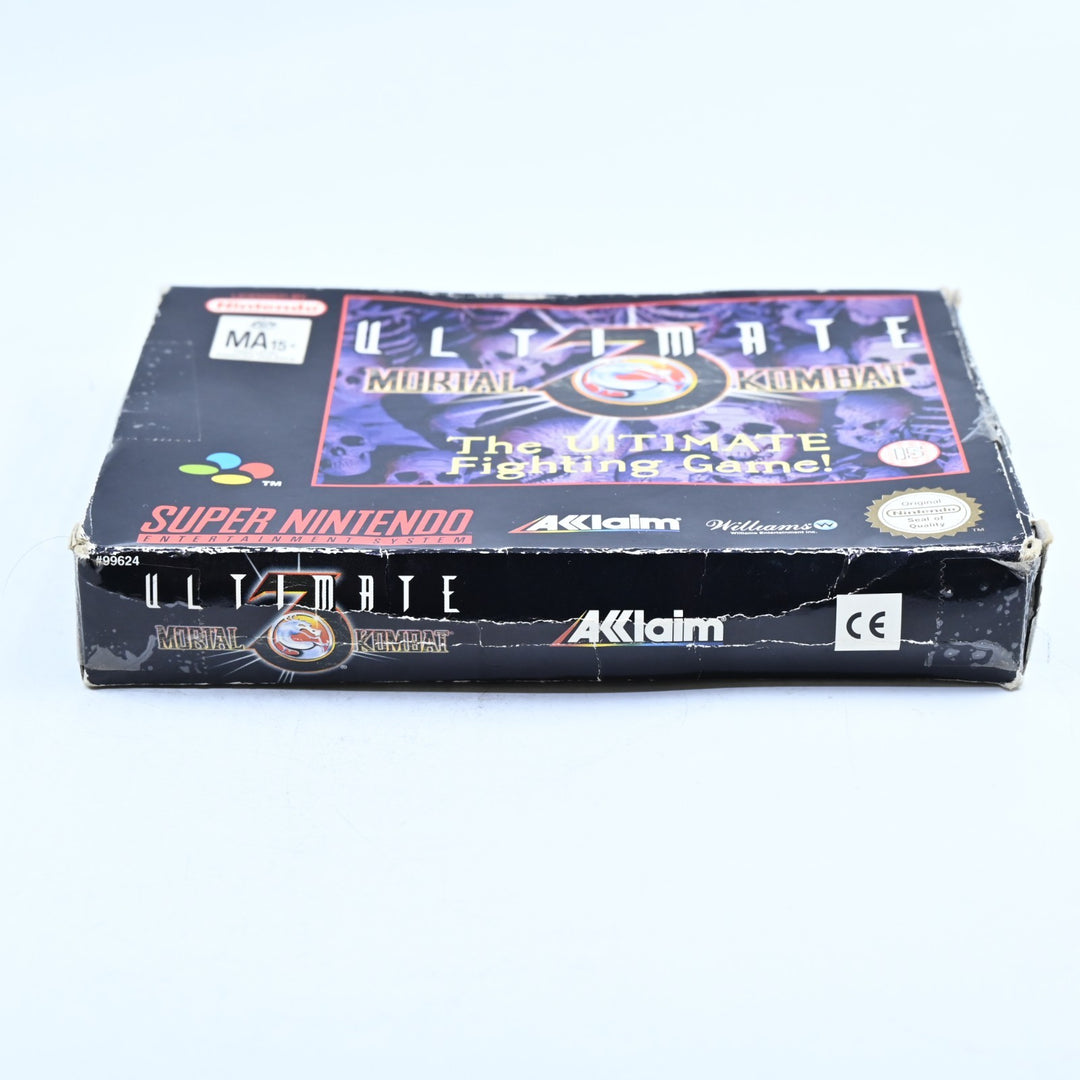 Ultimate Mortal Kombat 3 - Super Nintendo / SNES Boxed Game - AUS PAL