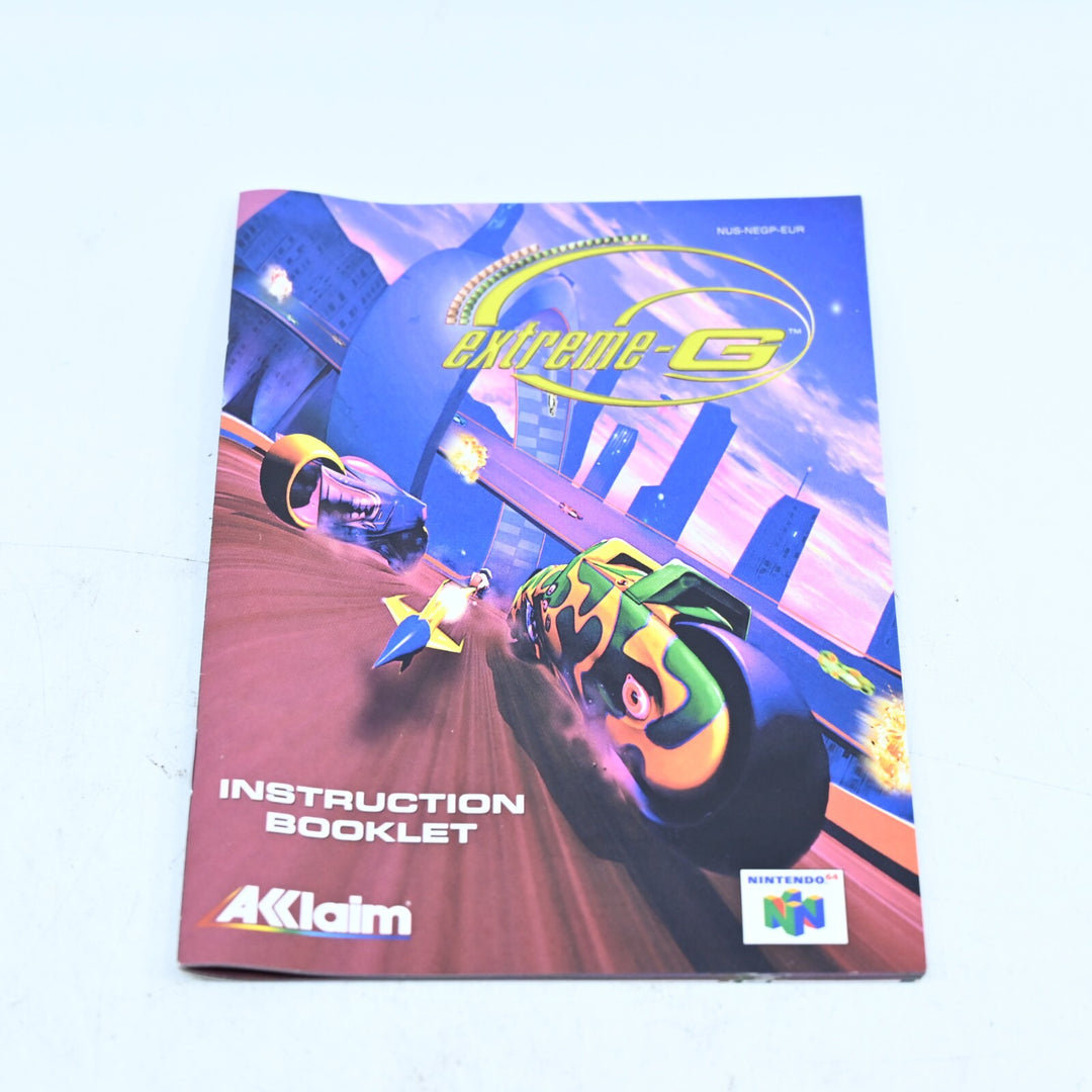 Extreme-G - N64 / Nintendo 64 Boxed Game - PAL - FREE POST!