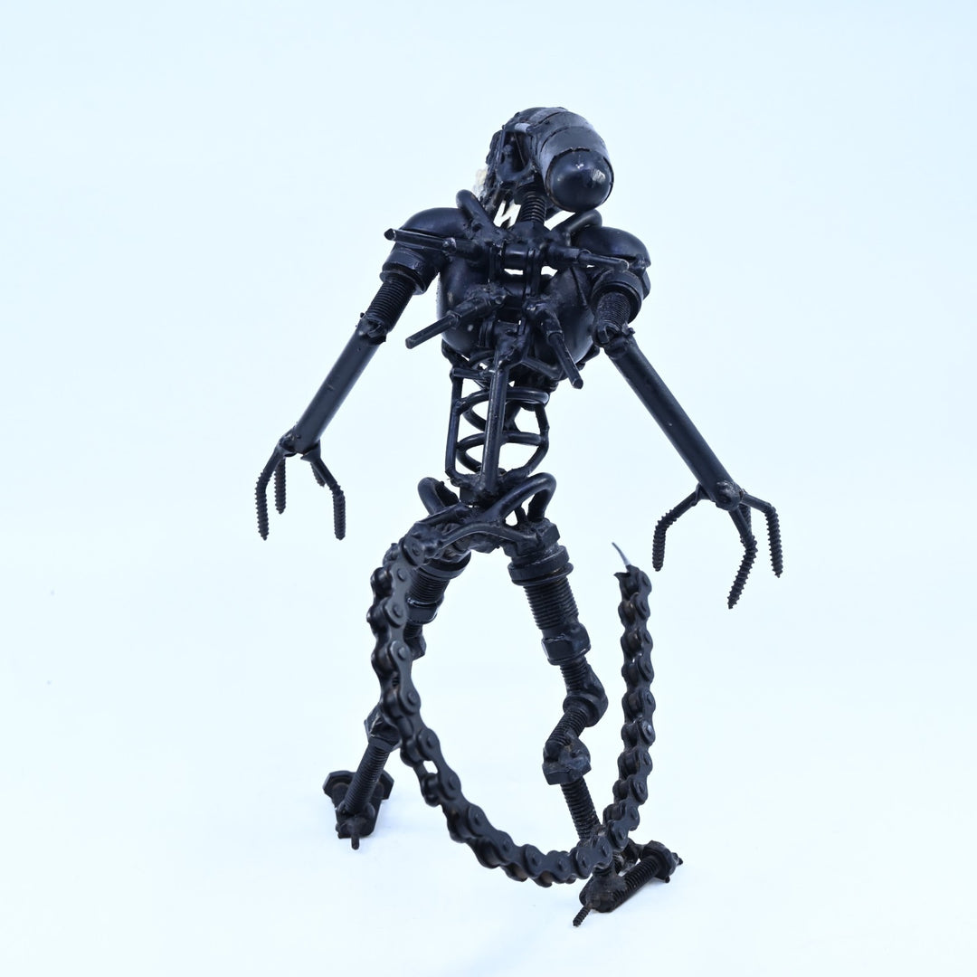 Metalwork Alien Figure - Hand Made Figure