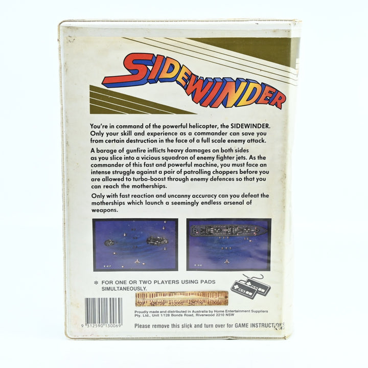 Sidewinder - Piggy Back Cartridge - H.E.S / NES Game - PAL