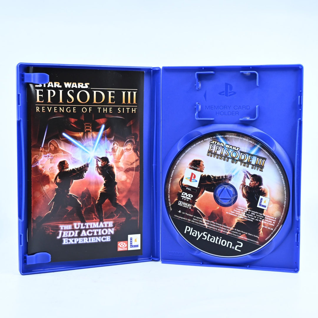 Star Wars: Episode III Revenge of the Sith - PS2 Game + Manual - PAL
