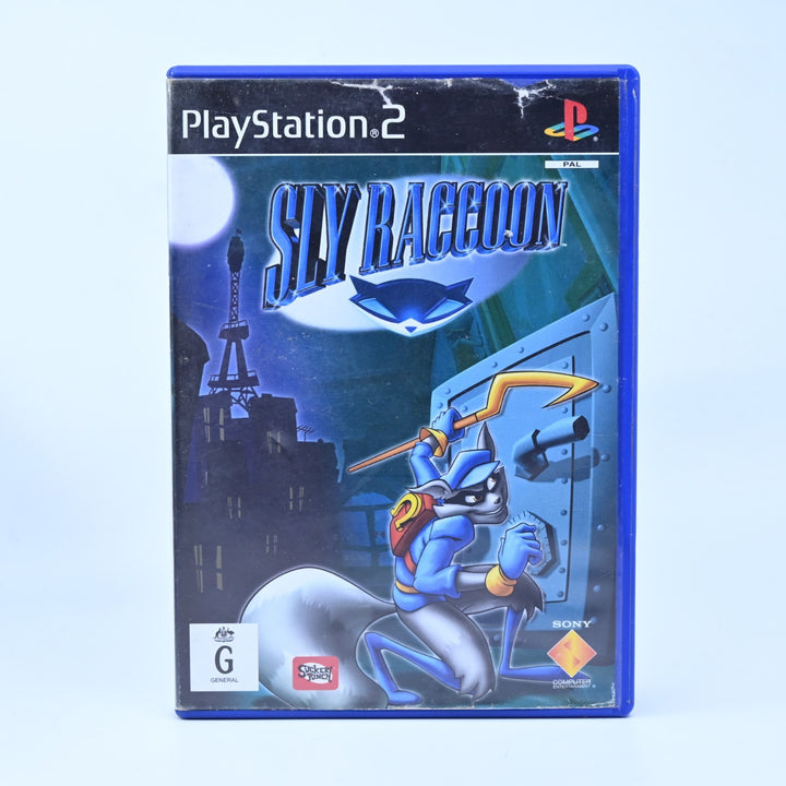 Sly Raccoon - Sony Playstation 2 / PS2 Game + Manual - PAL - FREE POST!