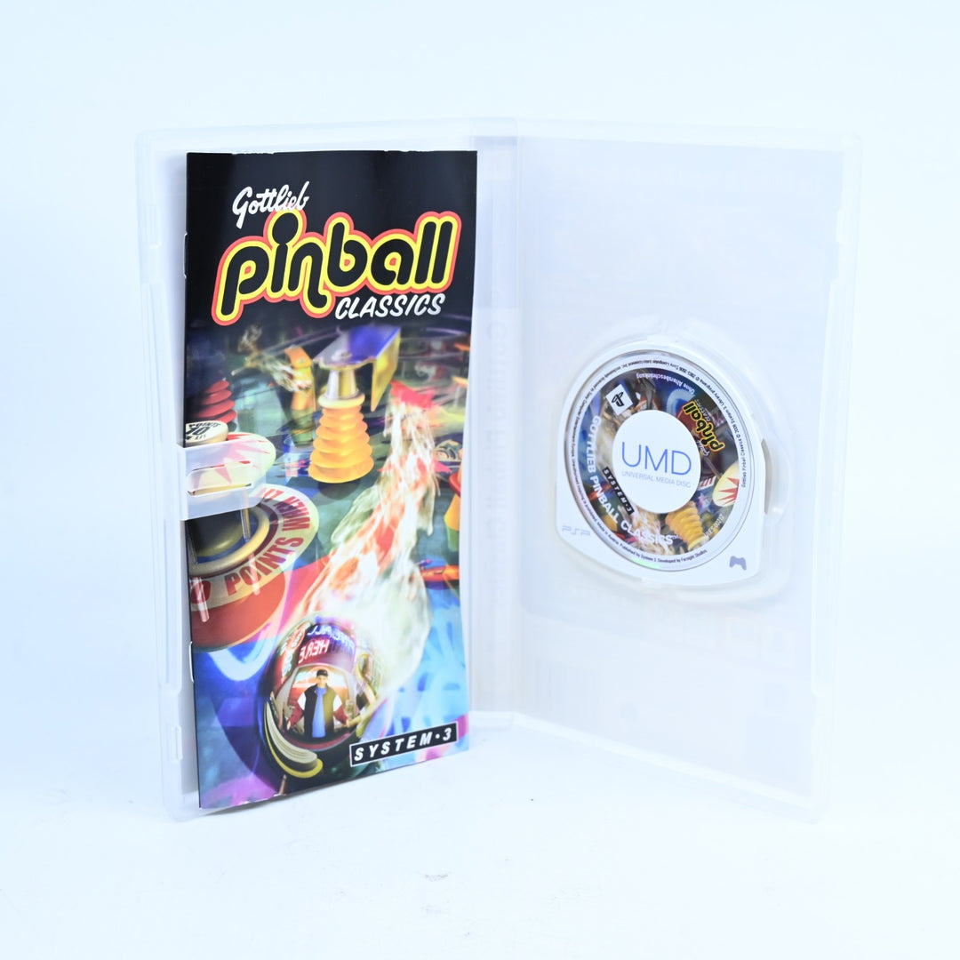 Gottlieb Pinball Classics - Sony PSP Game + Manual - FREE POST!
