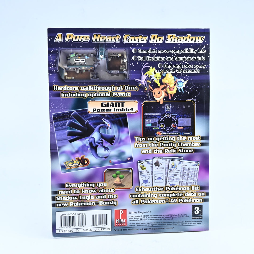 Pokemon XD: Gale of Darkness - EB GAMES COVER - With Poster - Game Guide
