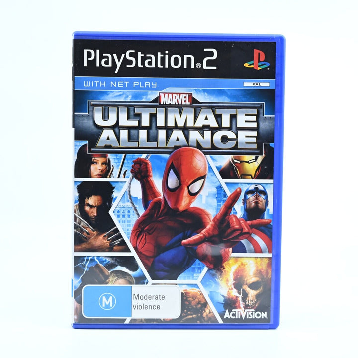 Marvel Ultimate Alliance - Sony Playstation 2 / PS2 Game + Manual - PAL