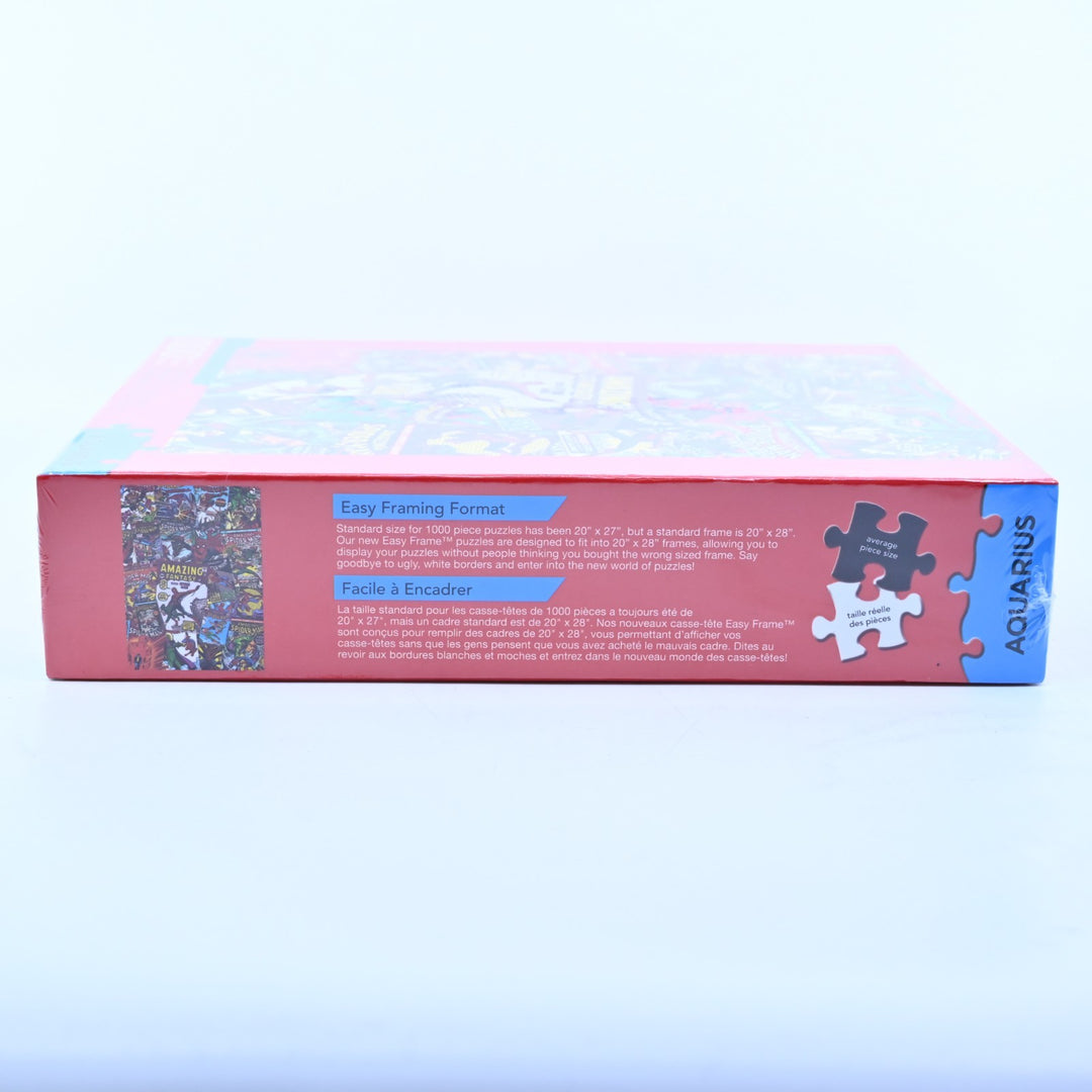 The Amazing Spider-Man - 1000 Piece Collage Jigsaw Puzzle - Aquarius - Toy