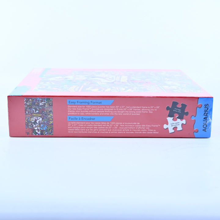 The Amazing Spider-Man - 1000 Piece Collage Jigsaw Puzzle - Aquarius - Toy