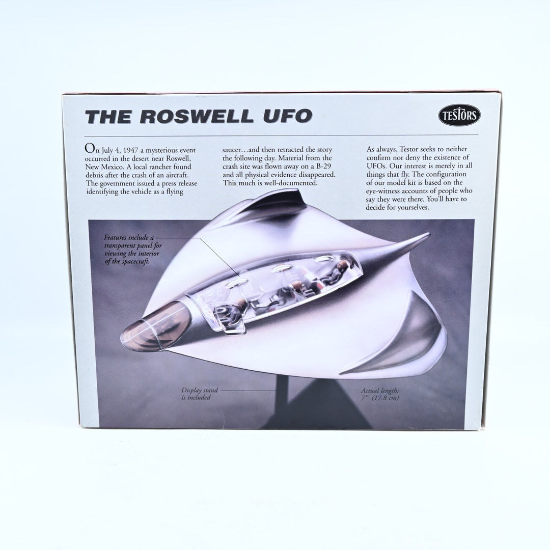Testors 1:48 The Roswell UFO 50th Anniversary Model Kit No.555 - Other Model