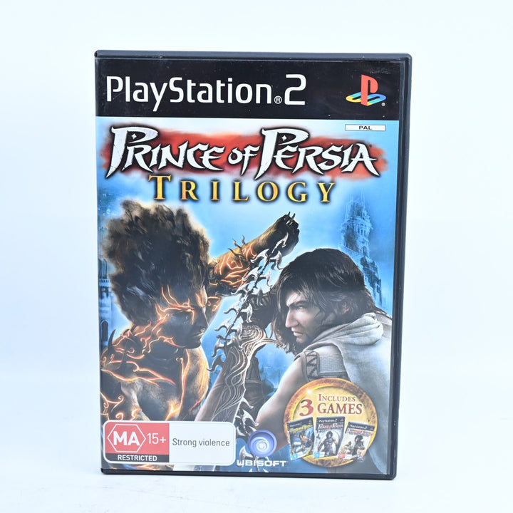 Prince Of Persia: Trilogy - Sony Playstation 2 / PS2 Game + Manual - PAL