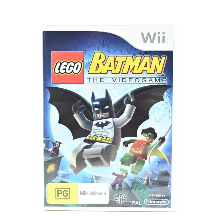 Lego Batman The Videogame - Nintendo Wii Game + Manual - PAL - MINT DISC!