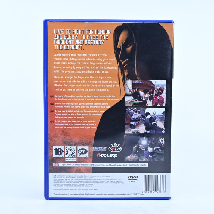 Way of the Samurai 2 - Sony Playstation 2 / PS2 Game + Manual - PAL