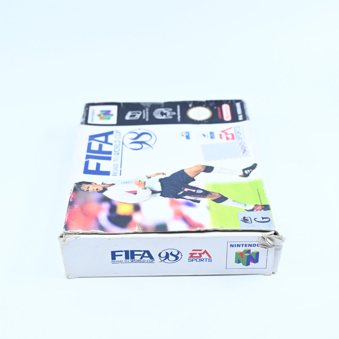 FIFA 98: Road to World Cup - N64 / Nintendo 64 Boxed Game - PAL - FREE POST!