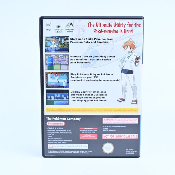 Pokemon Box: Ruby & Sapphire - Nintendo Gamecube Game + Manual - AUS PAL