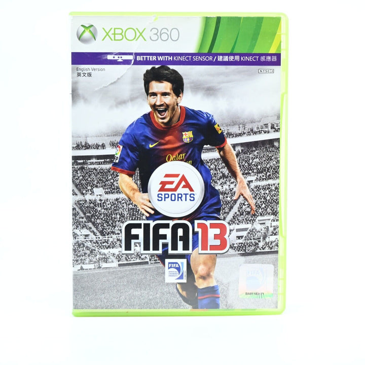 FIFA 13 - Xbox 360 Game + Manual - NTSC-J - FREE POST!