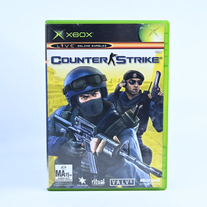 Counter Strike - Original Xbox Game + Manual - PAL - NEAR MINT DISC!