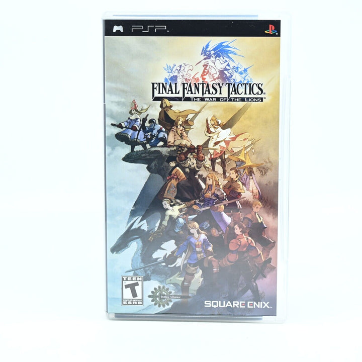 Final Fantasy Tactics: The War of the Lions - Sony PSP Game - FREE POST! MINT!