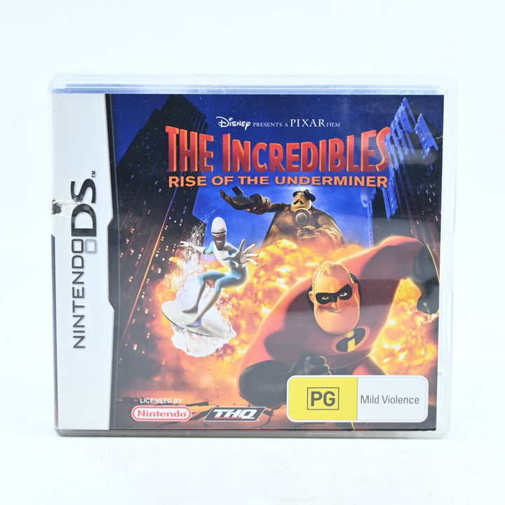 The Incredibles: Rise of the Underminer - Nintendo DS Game - PAL + Manual
