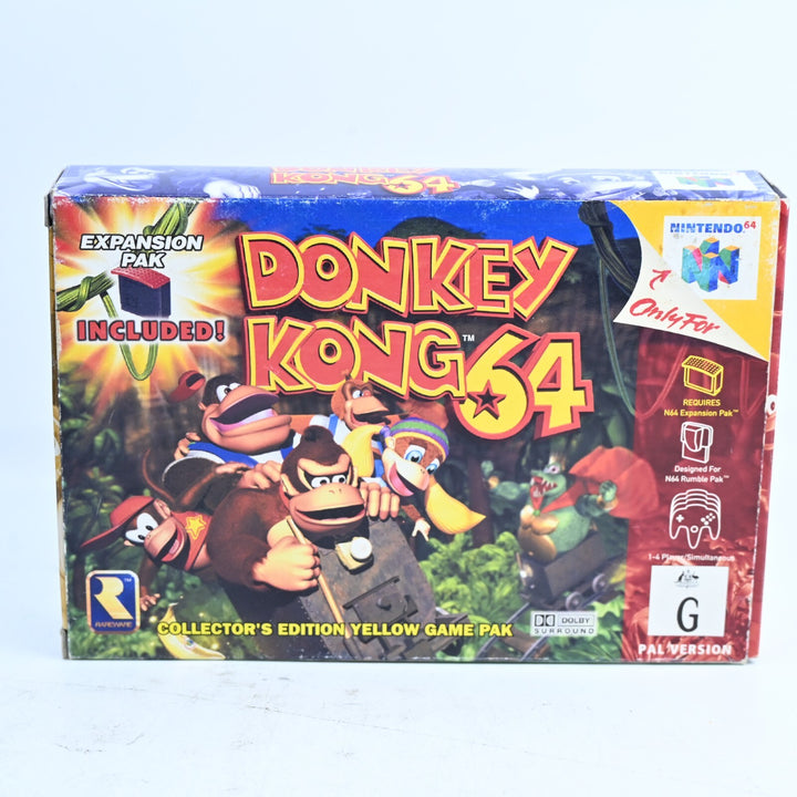 Donkey Kong 64 - N64 / Nintendo 64 Boxed Game - PAL - FREE POST!