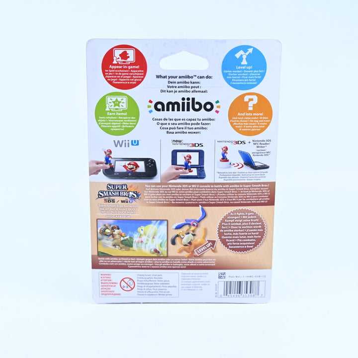 SEALED! Duck Hunt Duo Amiibo No. 47 - Super Smash Bros. Collection - Toy