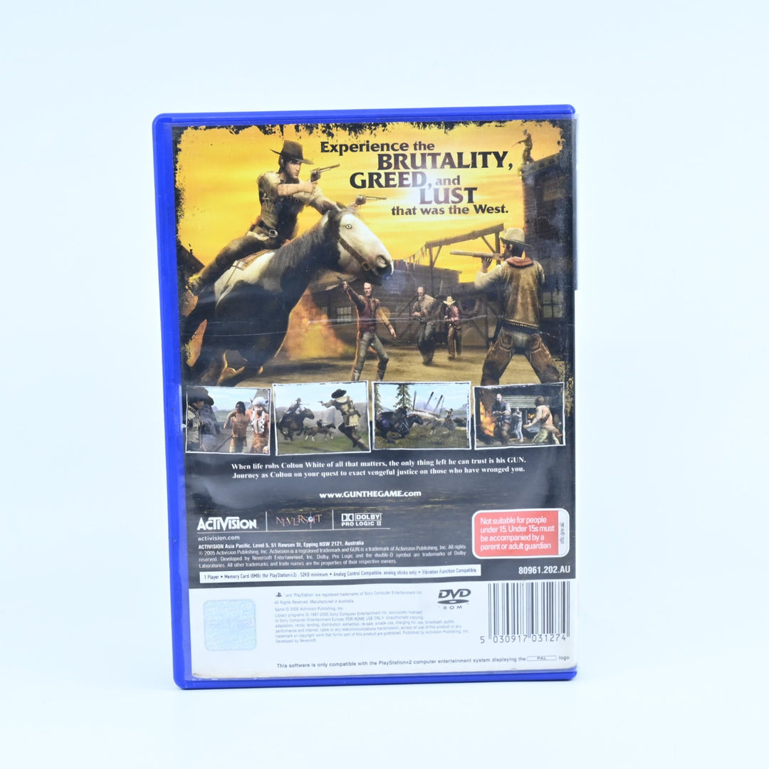 Gun - Sony Playstation 2 / PS2 Game - No Manual - PAL - MINT DISC!