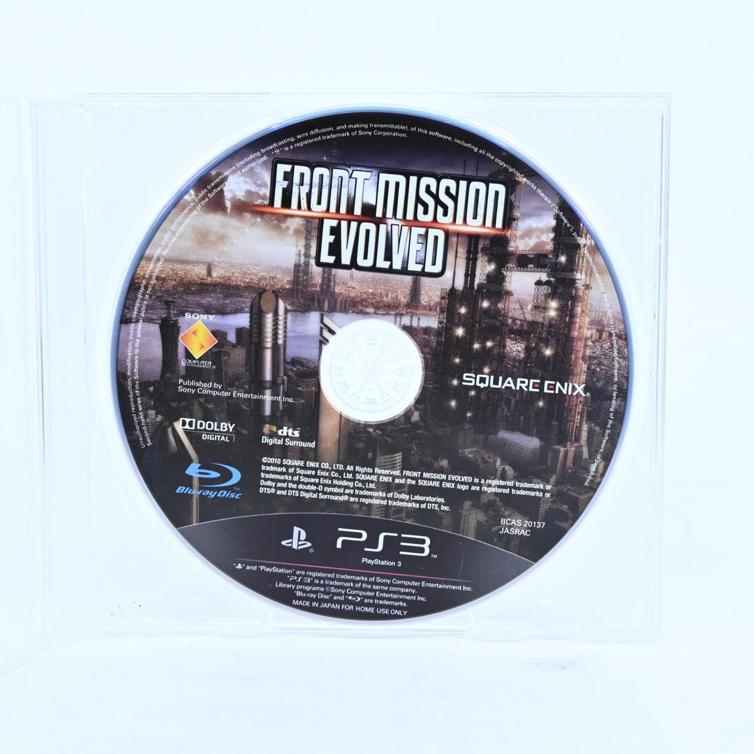 Front Mission Evolved - Sony Playstation 3 / PS3 Game - Disc Only - MINT DISC!