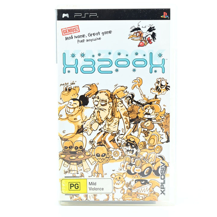 Kazook - Sony PSP Game + Manual - FREE POST!