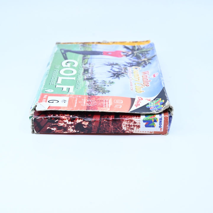 Waialae Country Club: True Golf Classics - N64 / Nintendo 64 Boxed Game - PAL