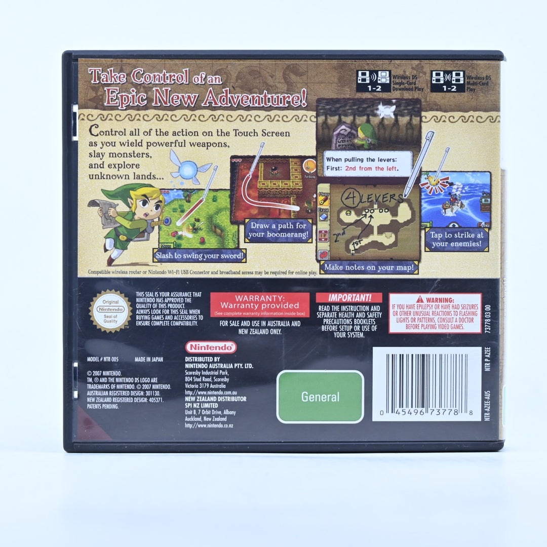 The Legend of Zelda: Phantom Hourglass - Nintendo DS Game - PAL + Manual