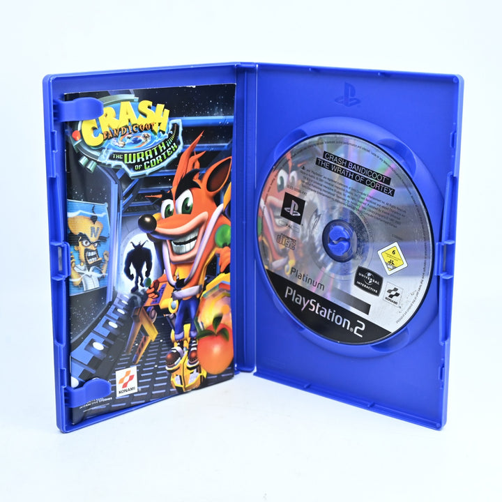 Crash Bandicoot: The Wrath of Cortex - Sony Playstation 2 / PS2 Game + Manual
