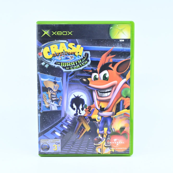 Crash Bandicoot: The Wrath of Cortex - Original Xbox Game + Manual - PAL