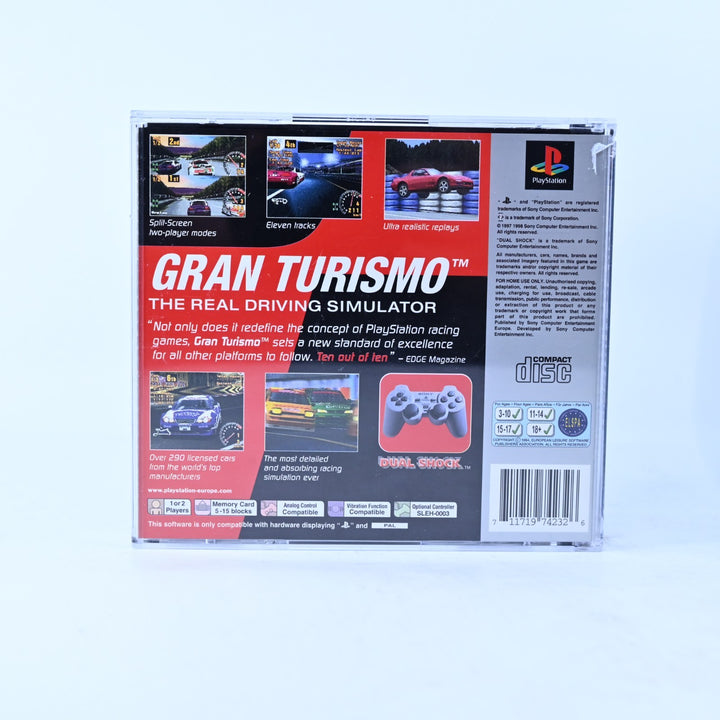 Gran Turismo - Sony Playstation 1 / PS1 Game + Manual - PAL - MINT DISC!