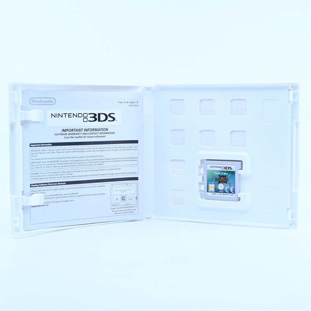 Monster Hunter Generations - Nintendo 3DS Game - PAL + Manual - FREE POST!