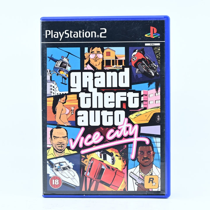 Grand Theft Auto: Vice City - Sony Playstation 2 PS2 Game - No Manual  MINT DISC