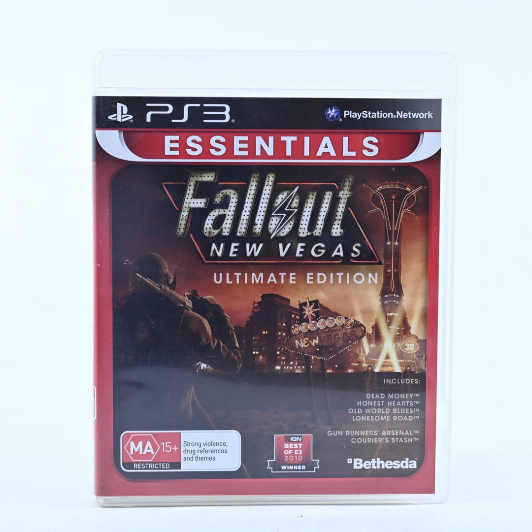 Fallout: New Vegas - Ultimate Edition - Sony Playstation 3 PS3 Game - No Manual