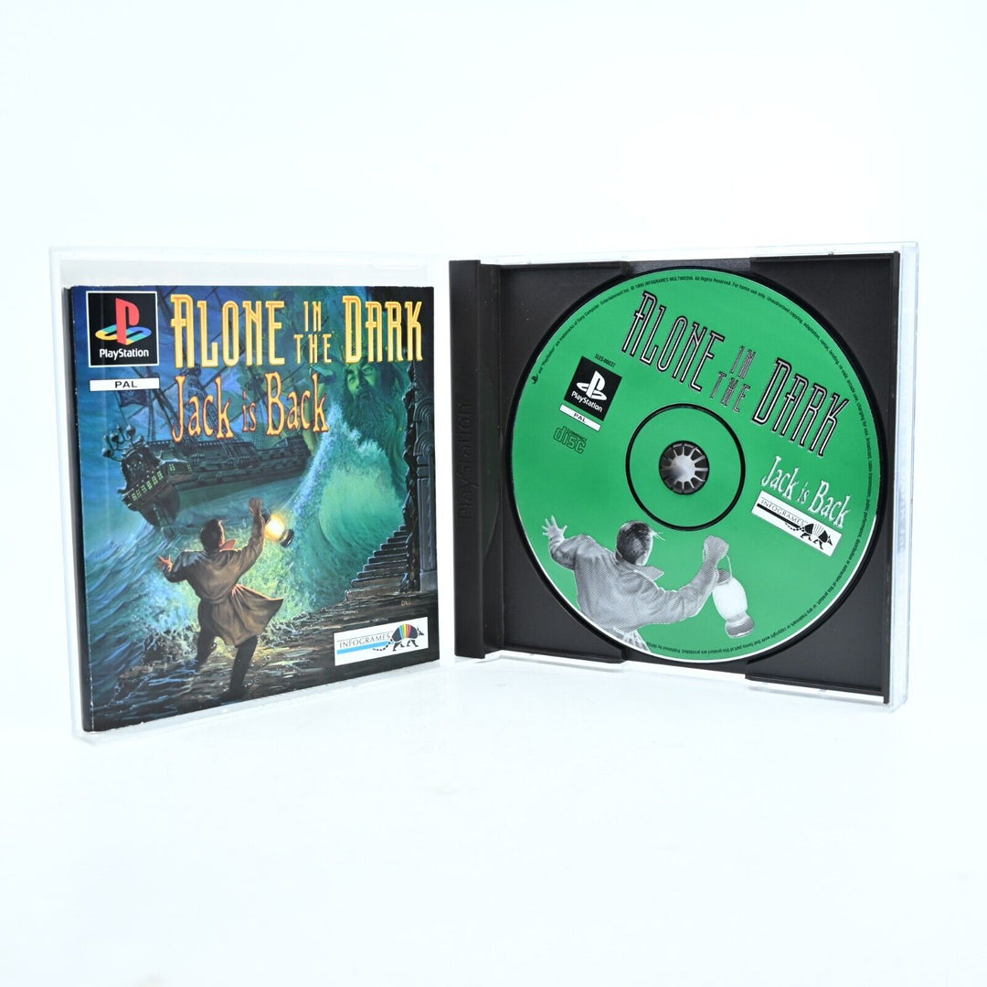 Alone in the Dark: Jack is Back - Sony Playstation 1 / PS1 Game + Manual - PAL