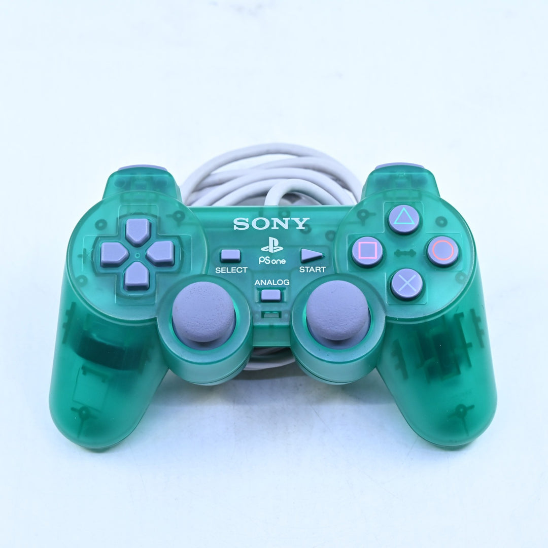 Emerald Green - PSOne Analog Controller - Sony Playstation 1 / PS1 Accessory