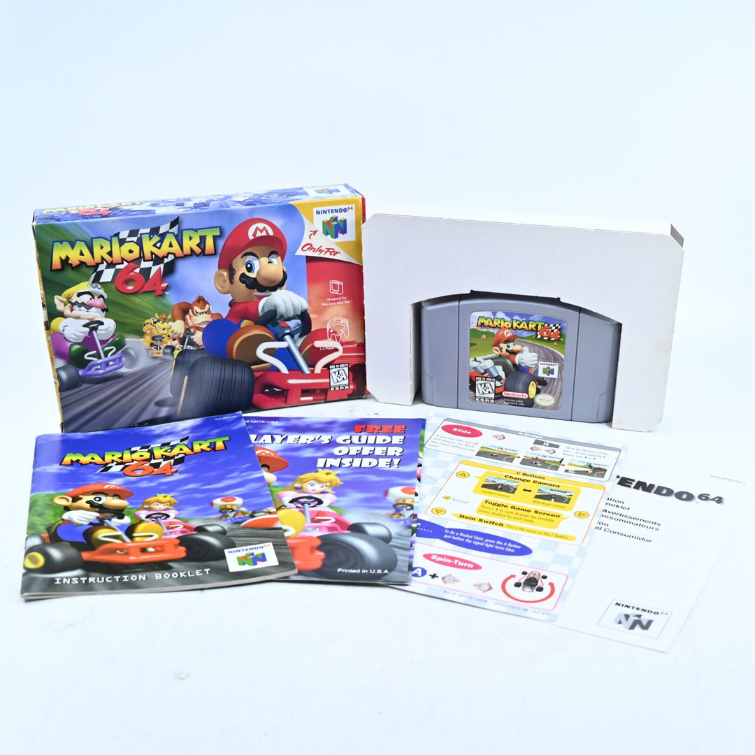 Mario Kart 64 - N64 / Nintendo 64 Boxed Game - NTSC - FREE POST!