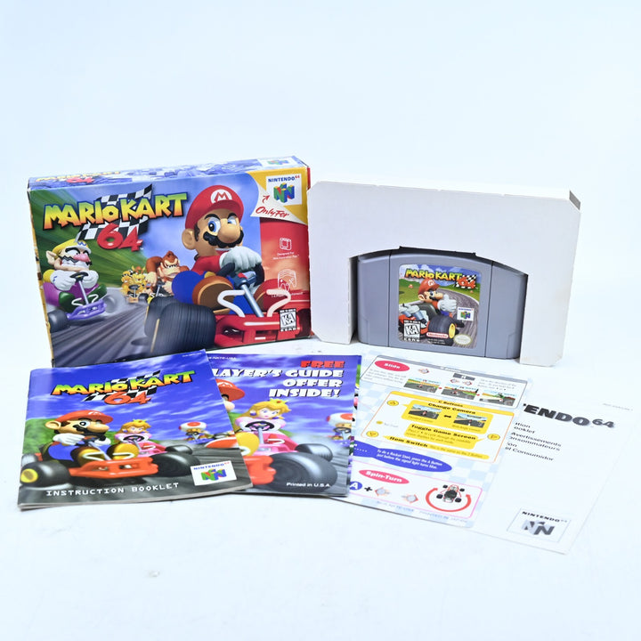 Mario Kart 64 - N64 / Nintendo 64 Boxed Game - NTSC - FREE POST!