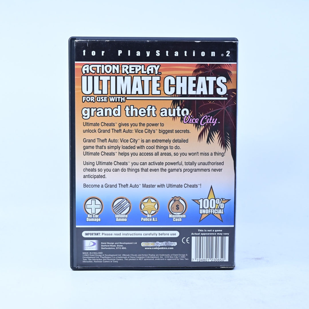 Action Replay: Ultimate Codes Grand Theft Vice City - PS2 Accessory