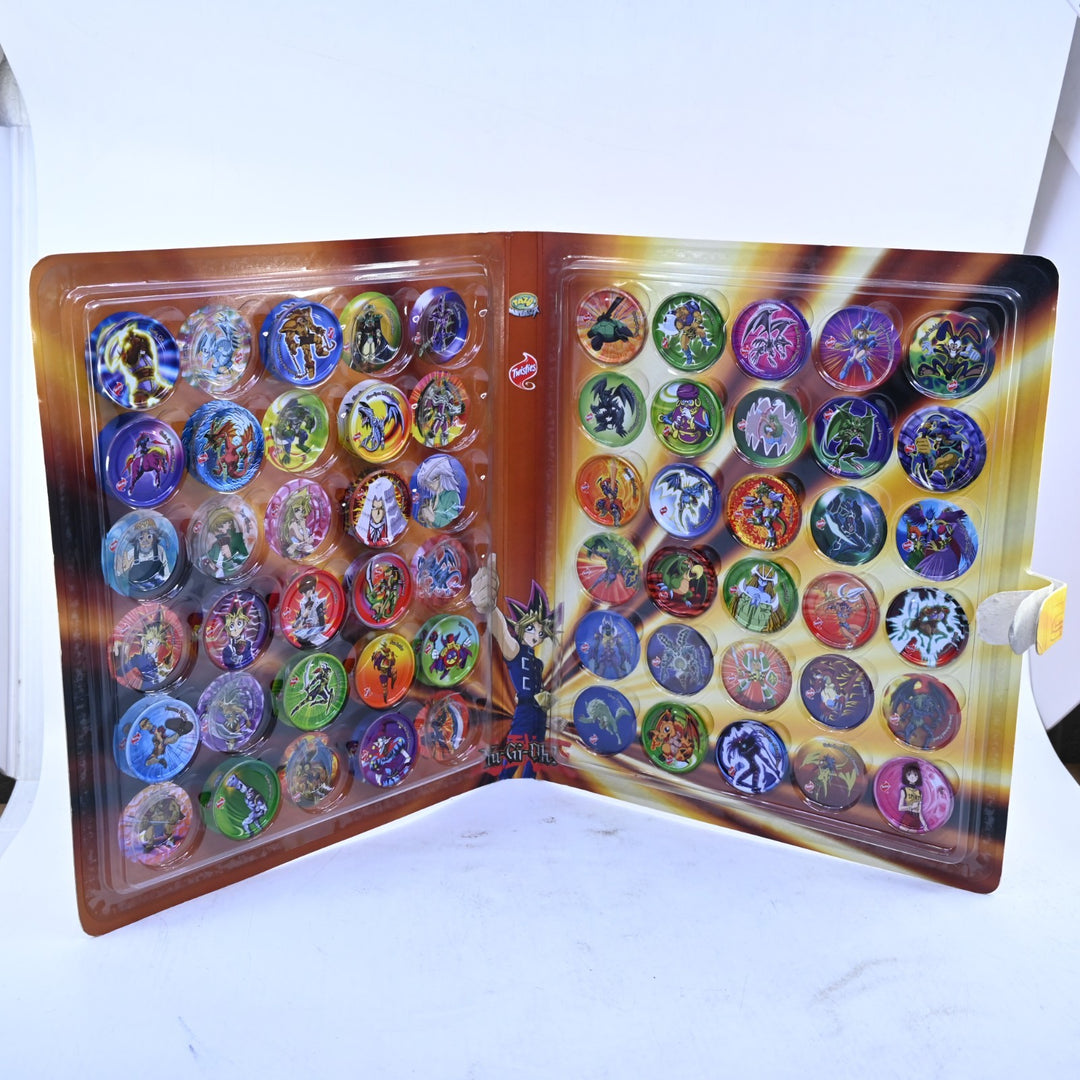 Yu-Gi-Oh! Tazo Metalix Collectors Album - Large - 31 Tazos - Toy