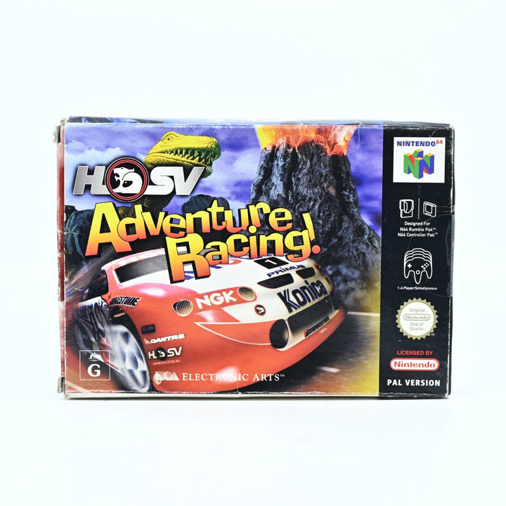 HSV Adventure Racing - N64 / Nintendo 64 Boxed Game - PAL - FREE POST!