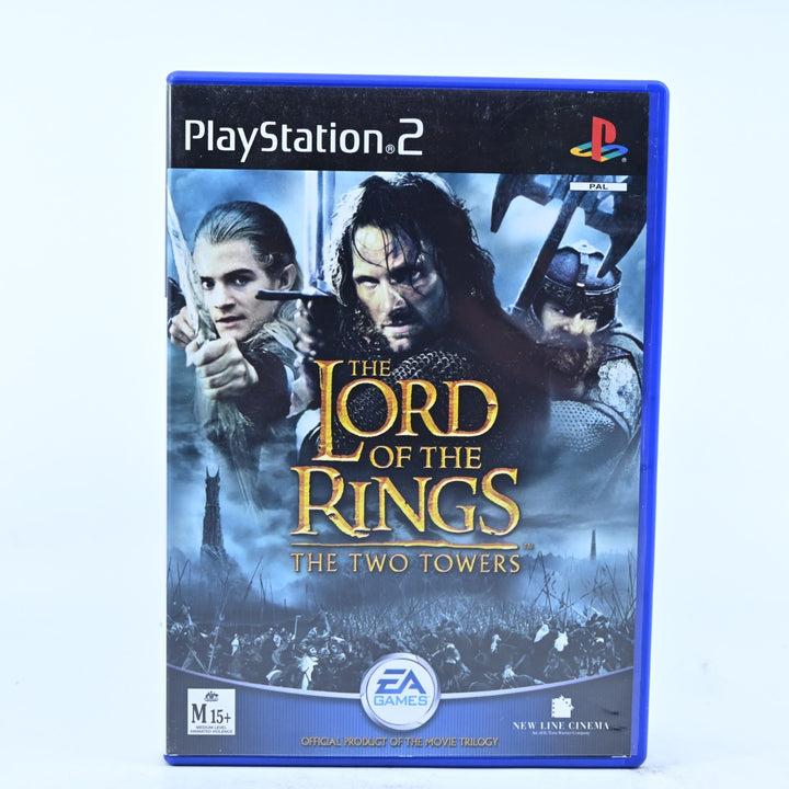 The Lord of the Rings: The Two Towers - PS2 Game + Manual - PAL - MINT DISC!