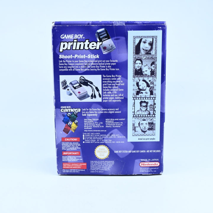 GameBoy Printer - MGB-007 - Boxed Nintendo Gameboy Accessory - FREE POST!