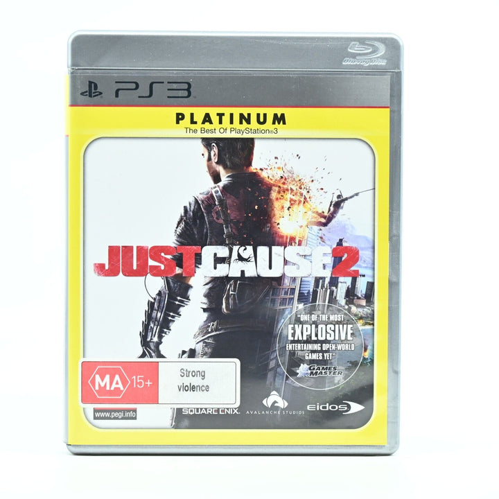 Just Cause 2 - Sony Playstation 3 / PS3 Game + Manual - FREE POST!