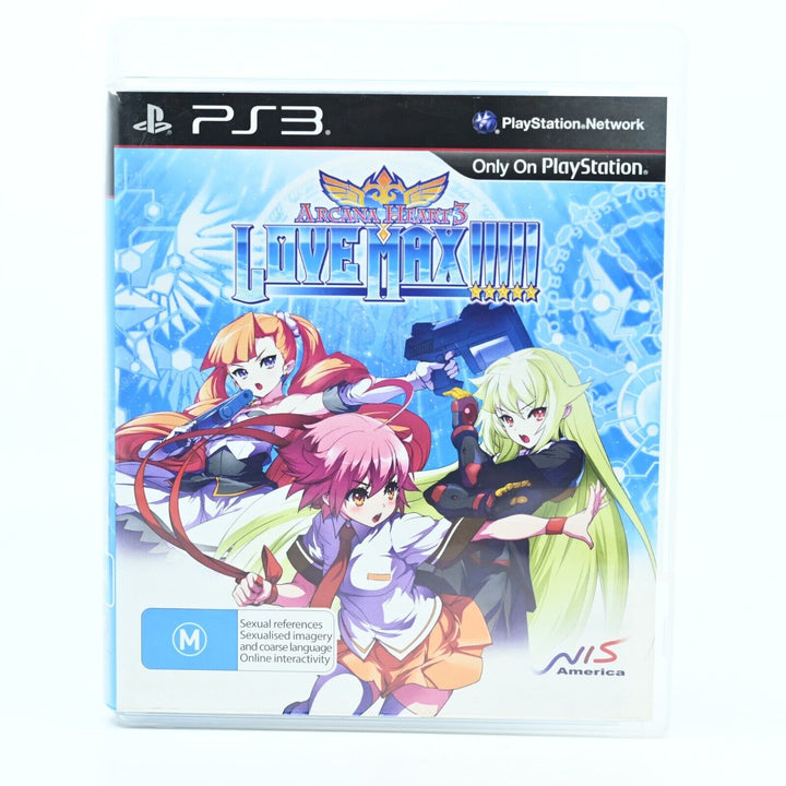 Arcana Heart 3: Love Max - Sony Playstation 3 / PS3 Game + Manual - MINT DISC!